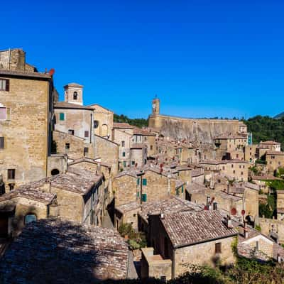 City Panorama, Sorano, Italy