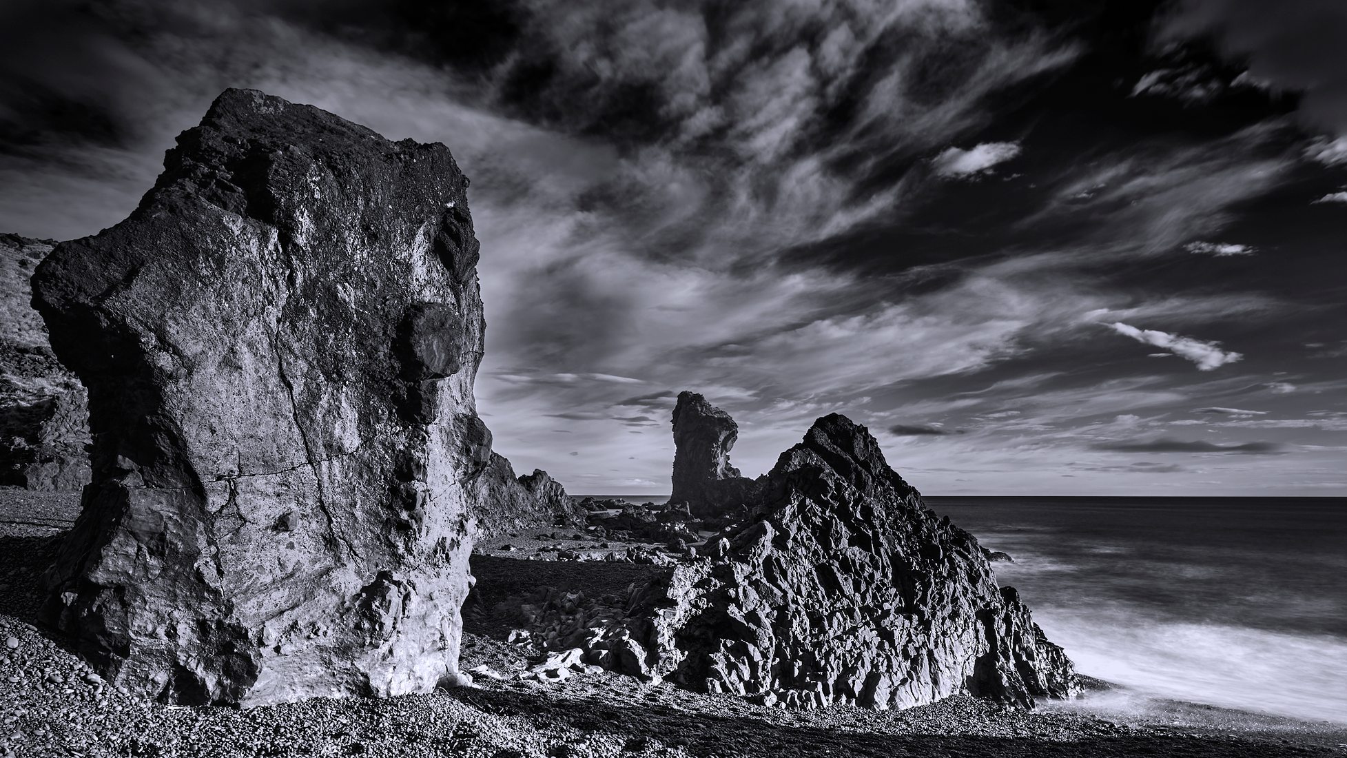 Dritvik beach, Iceland