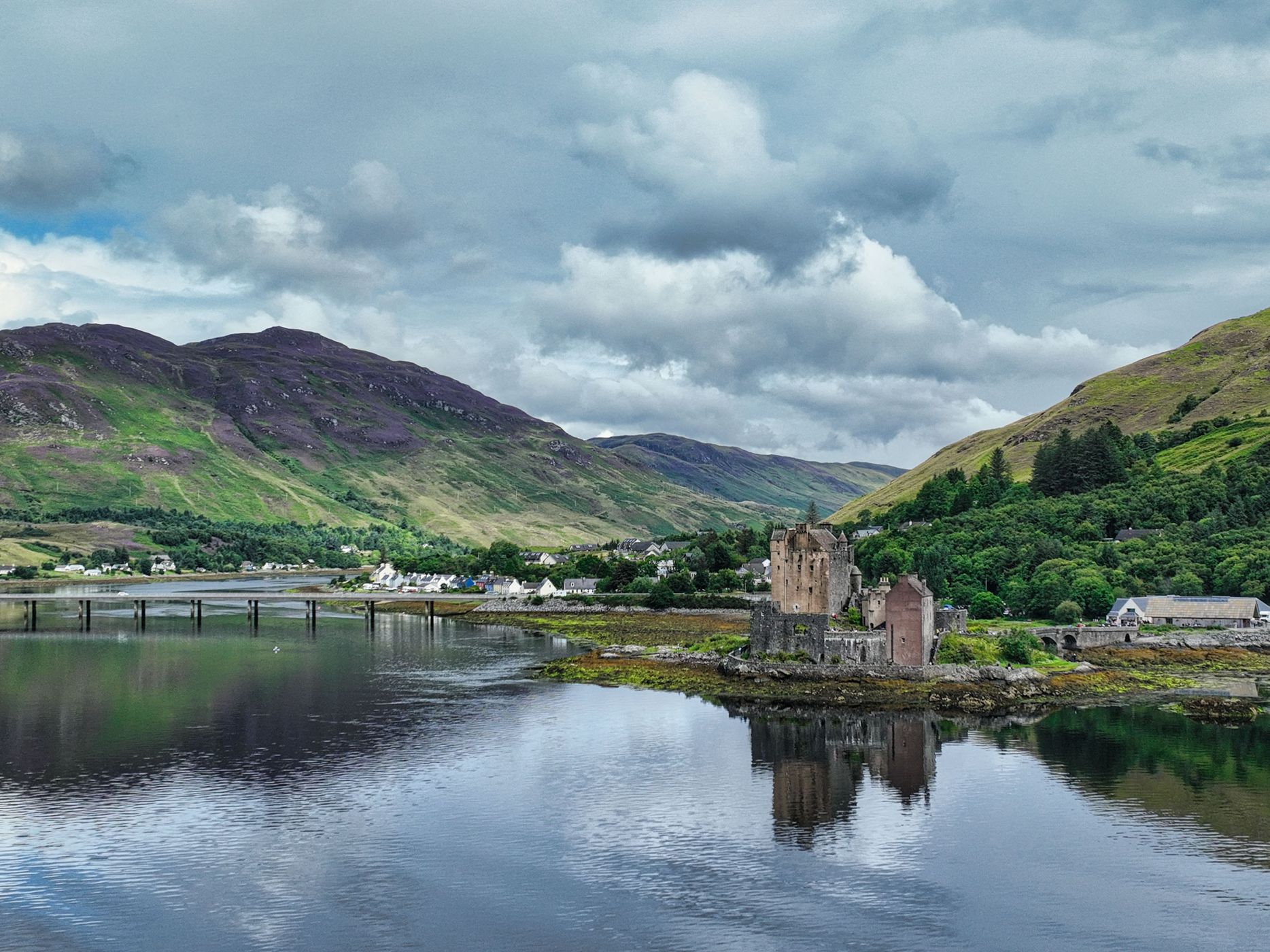 Eilean Doan Castle, Dornie, Scotland, United Kingdom