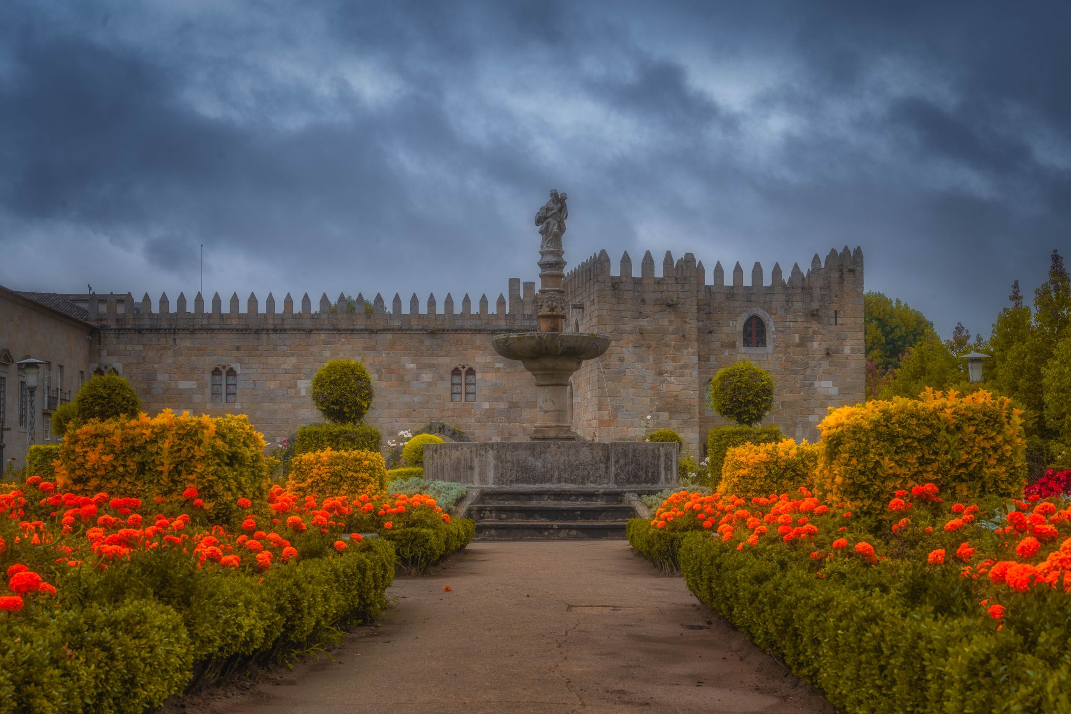 Garden of Santa Barbara, Portugal