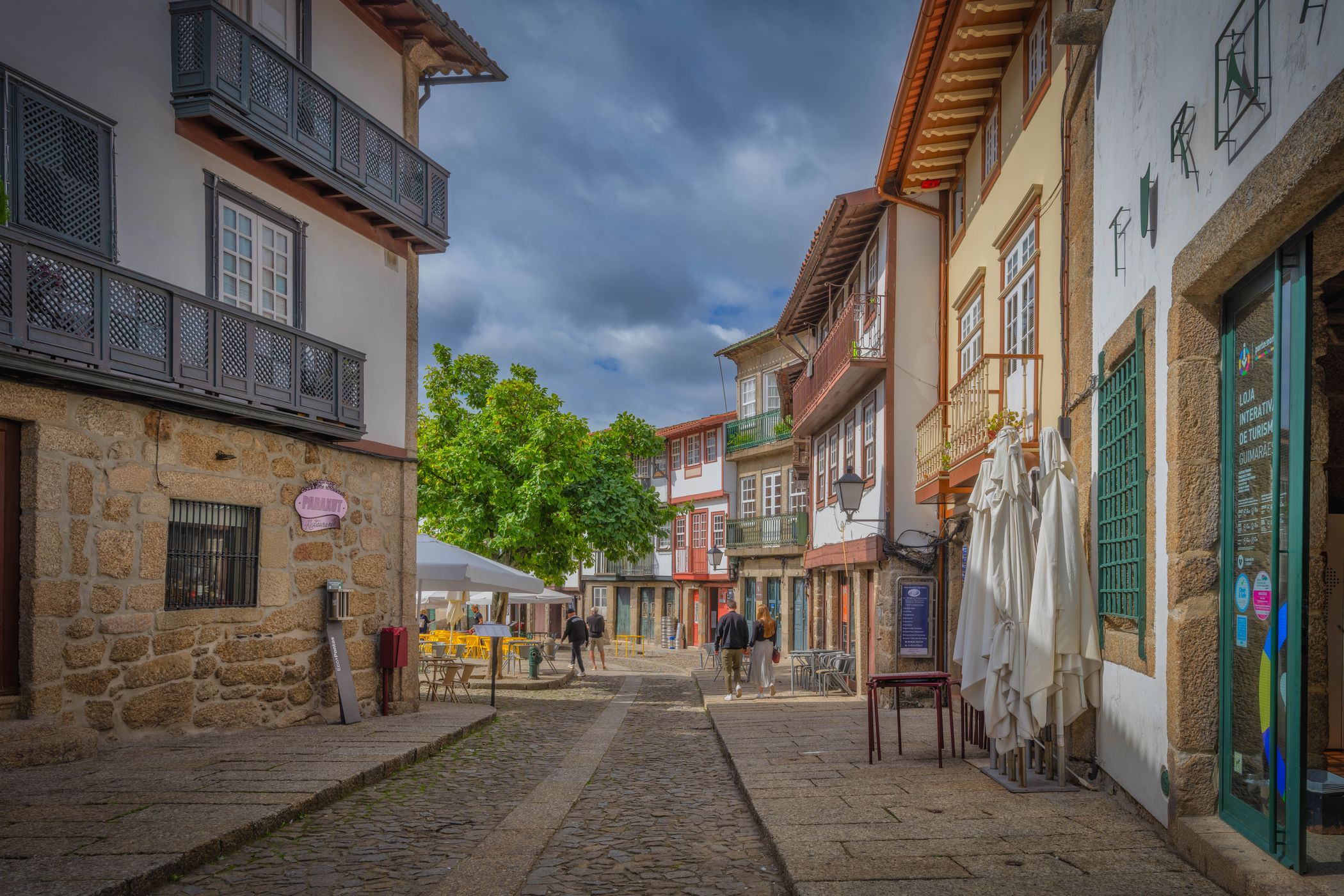 Guimaraes streets and squares, Portugal