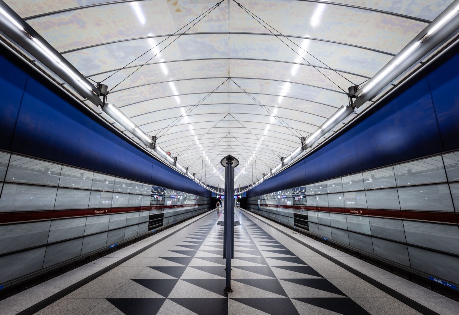 Hasenbergl U-bahn, Munich, Germany