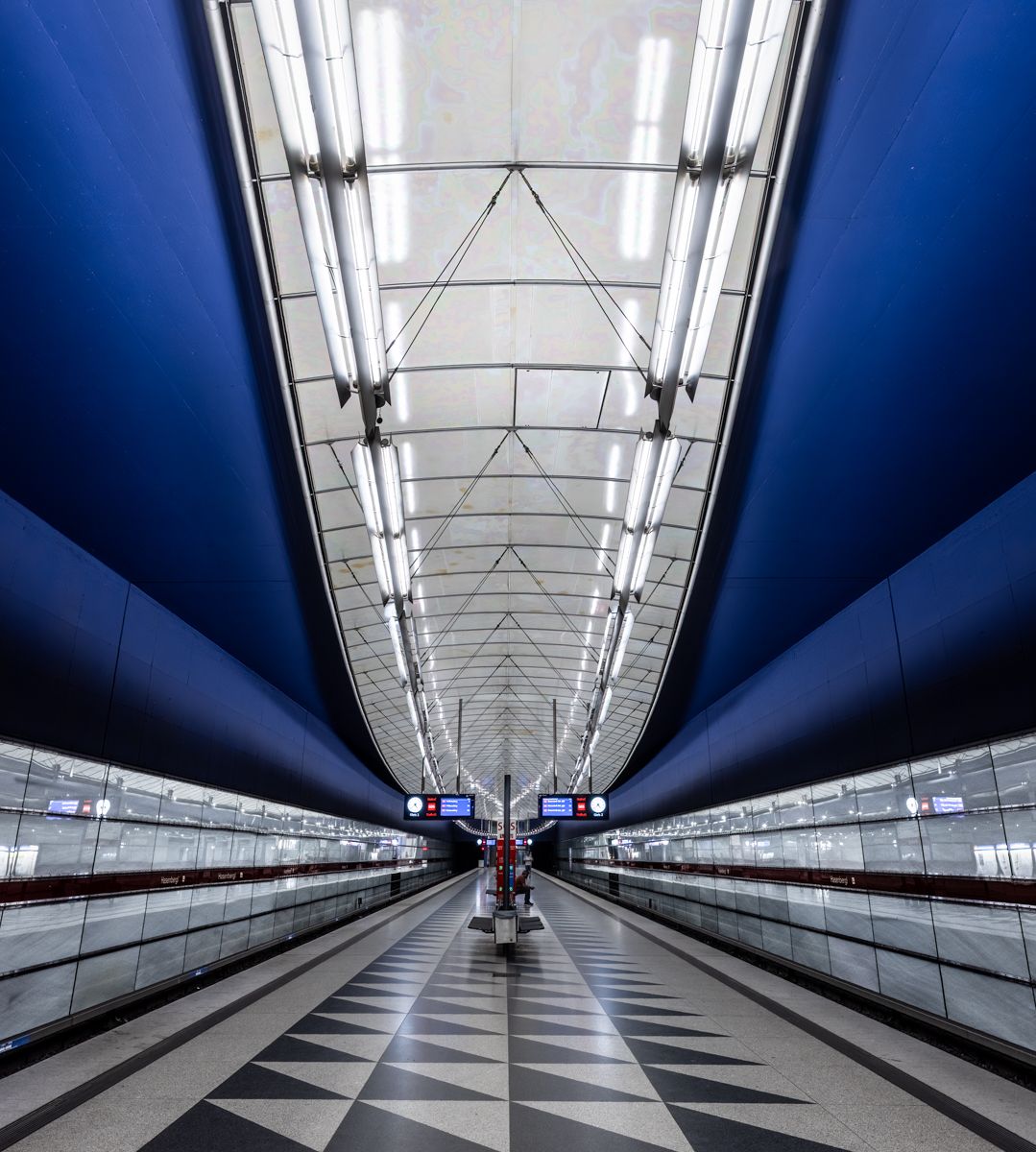 Hasenbergl U-bahn, Munich, Germany