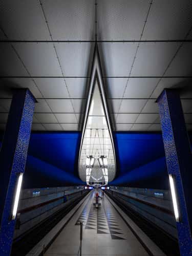 Hasenbergl U-bahn, Munich