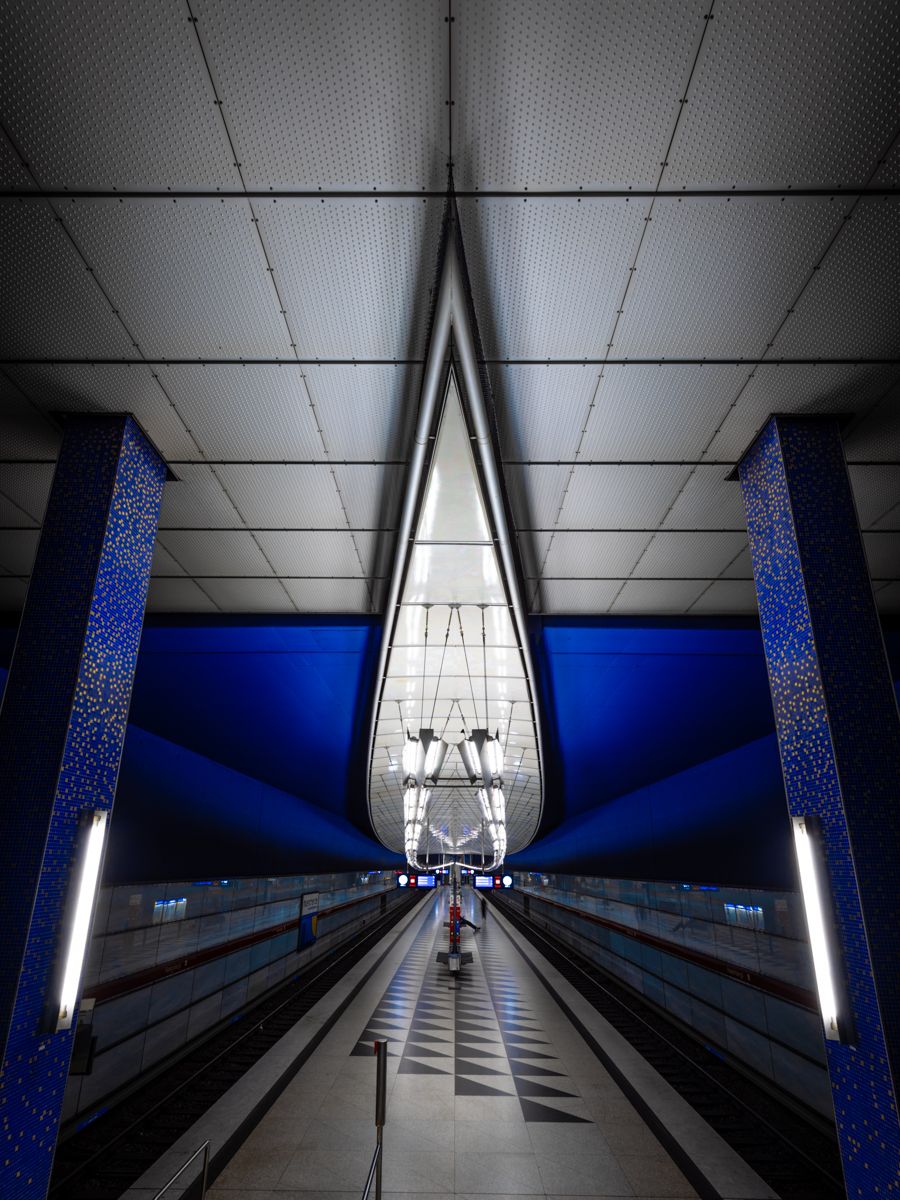 Hasenbergl U-bahn, Munich, Germany