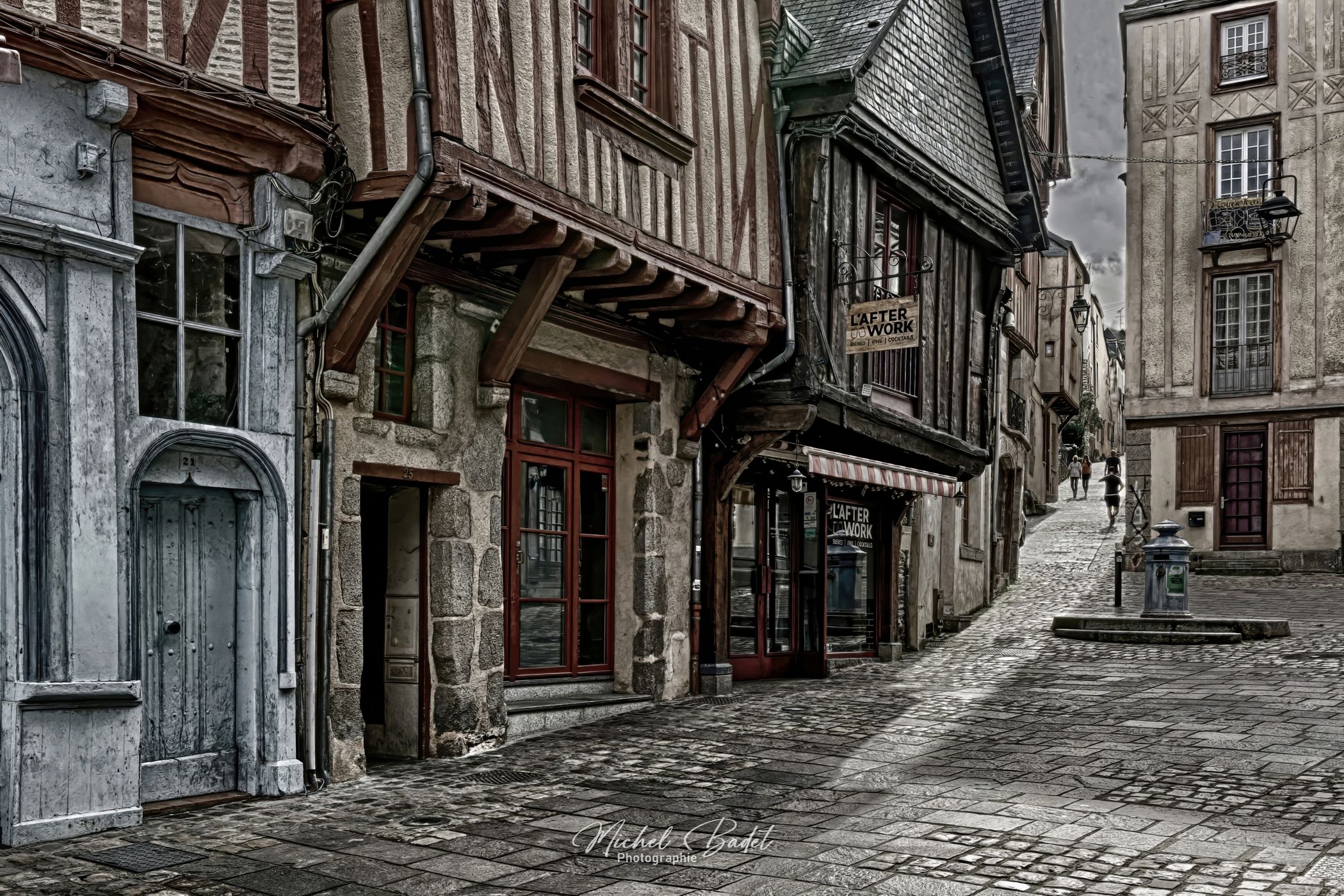 Historic district of laval, France