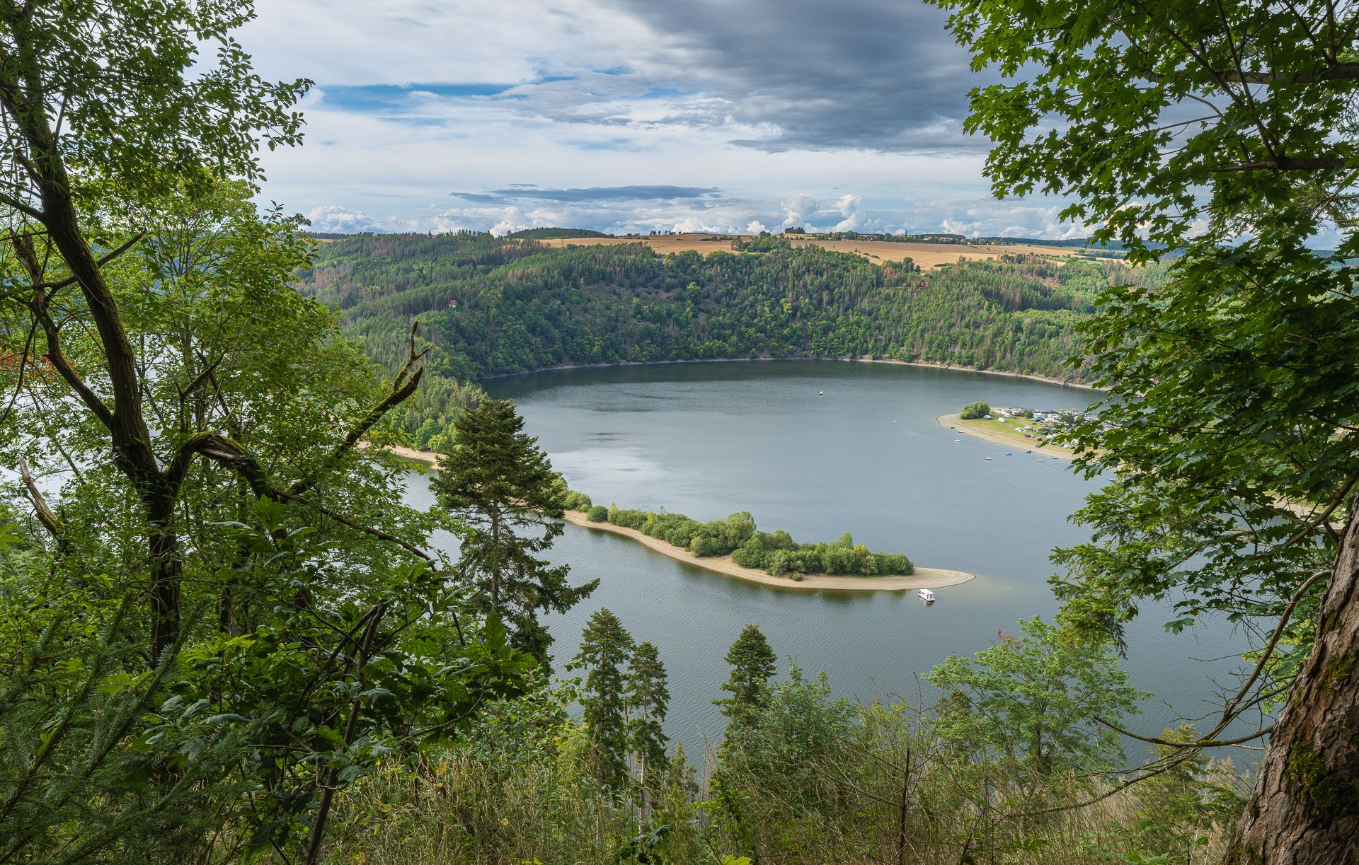 Hohenwarte Reservoir, Germany