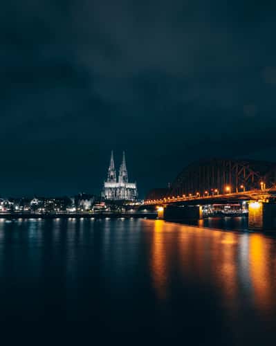 Hohenzollern Bridge with Cologne Cathedral, Cologne