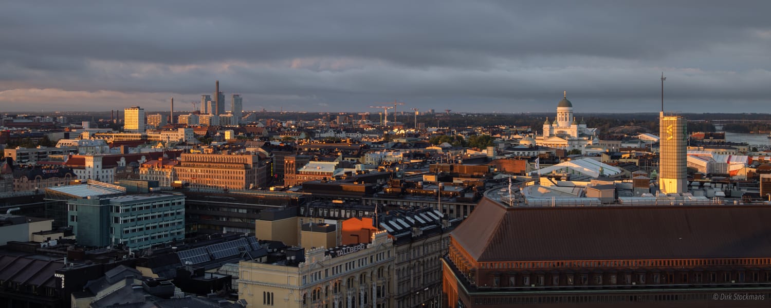 Hotel Torni rooftop terrace, Finland
