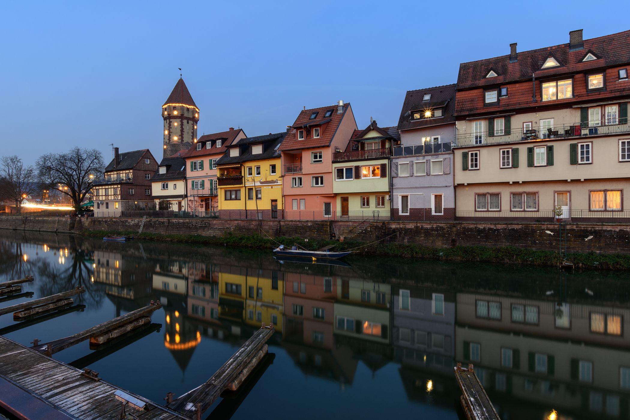 Bootsanleger Wertheim, Germany