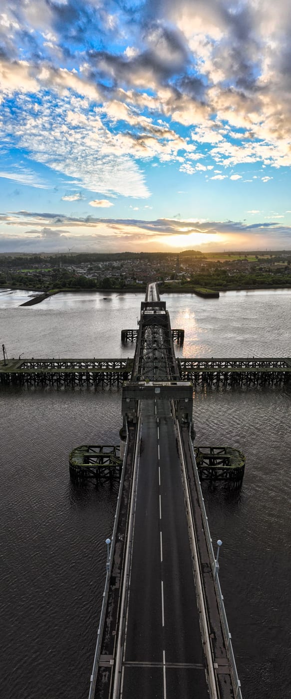 Kincardine swing Bridge, Kincardine, Scotland, United Kingdom
