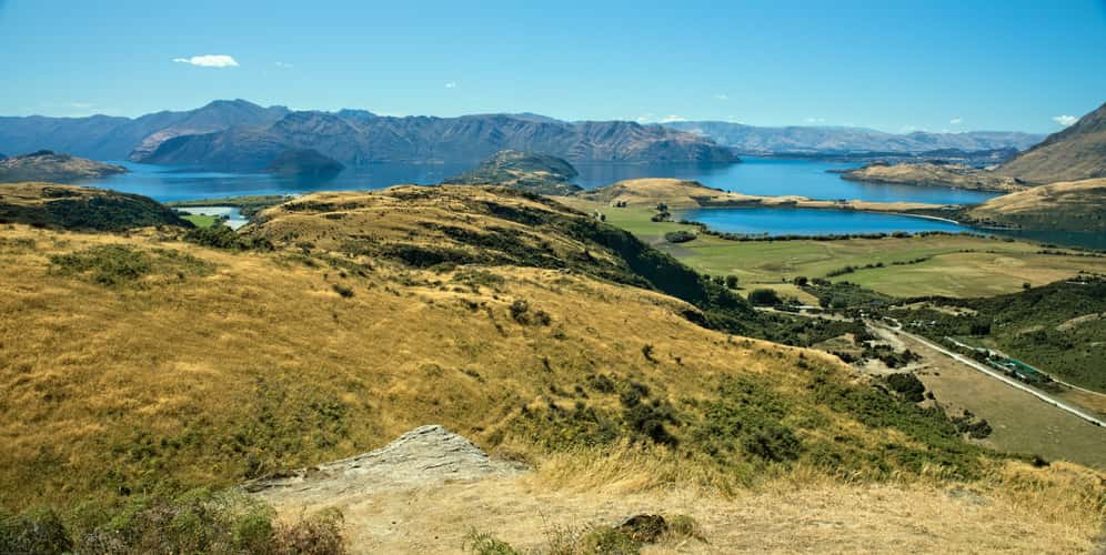 Lake Wanaka from Diamond Lake Track