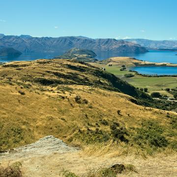 Lake Wanaka from Diamond Lake Track, New Zealand