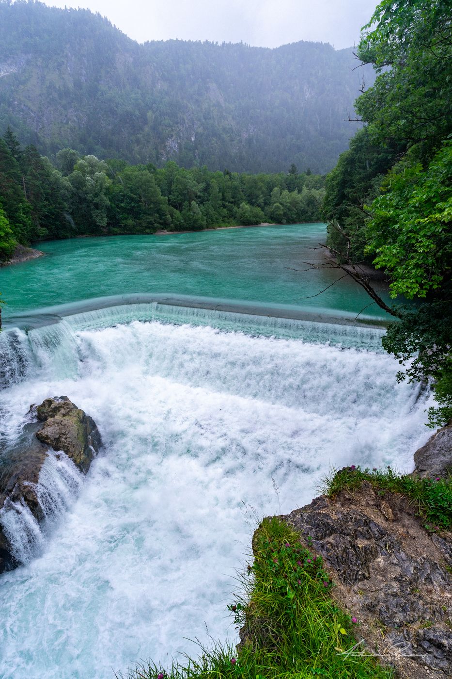 Lechfall, Allgäu Region, Germany