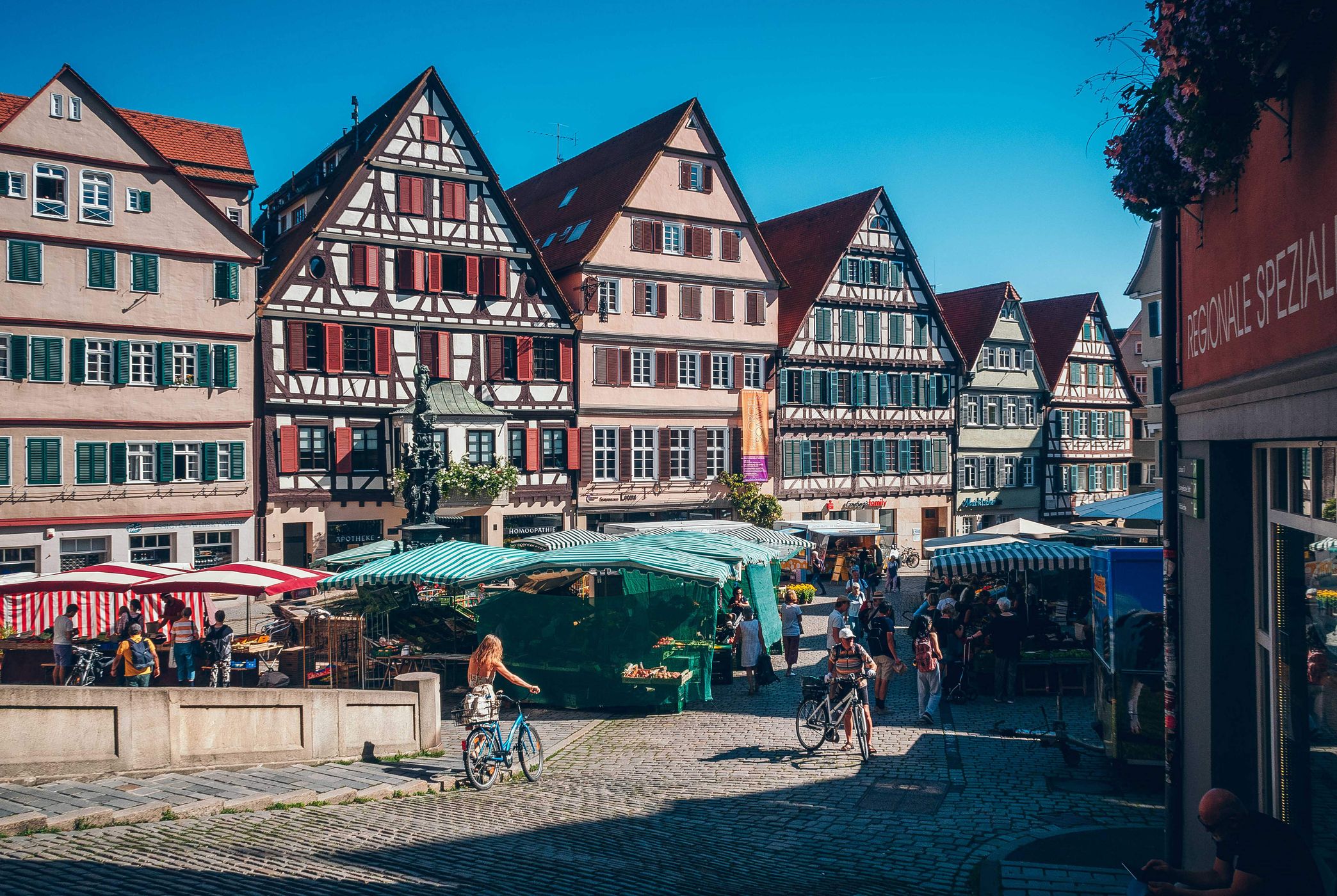 Marketplace Tübingen, Germany