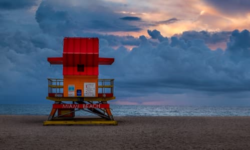 Miami Beach, 8th Street Lifeguard Tower