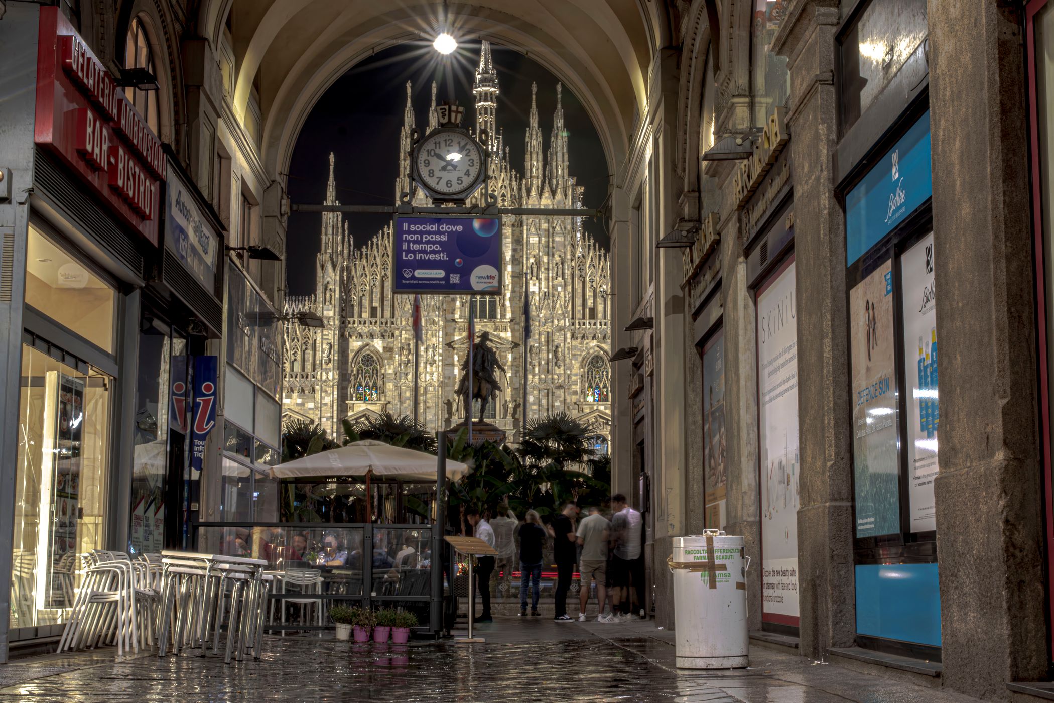 Streets of Milan, Italy