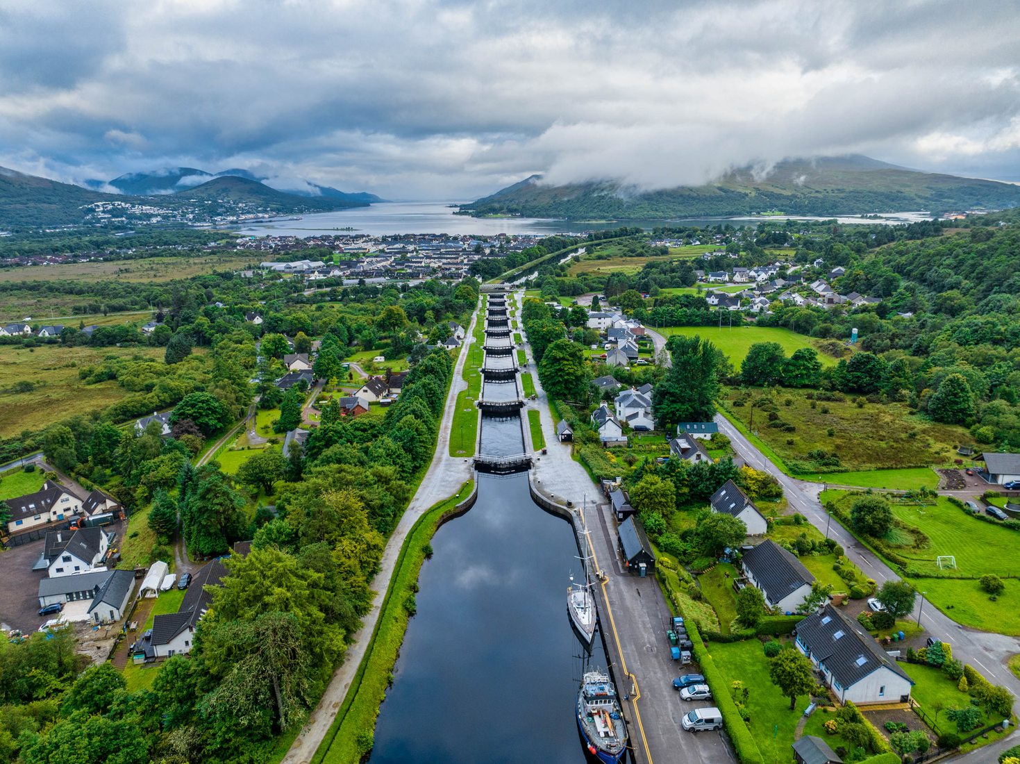 Neptunes Staircase Fort William Scotland United Kingdom Neptunes Staircase Fort William Scotland United Kingdom