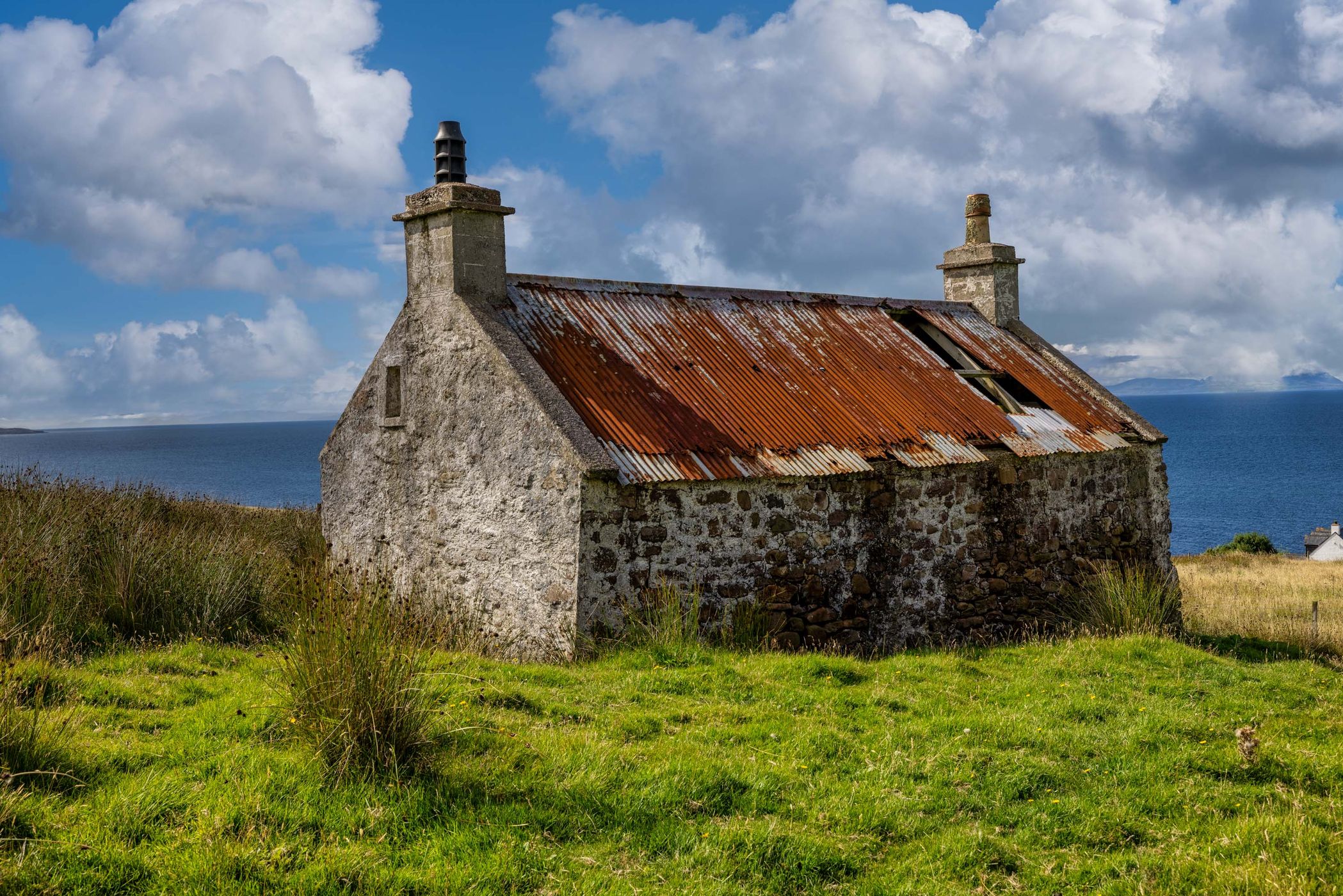 Old abandoned house, Near Gairloch, Scotland, UK, United Kingdom