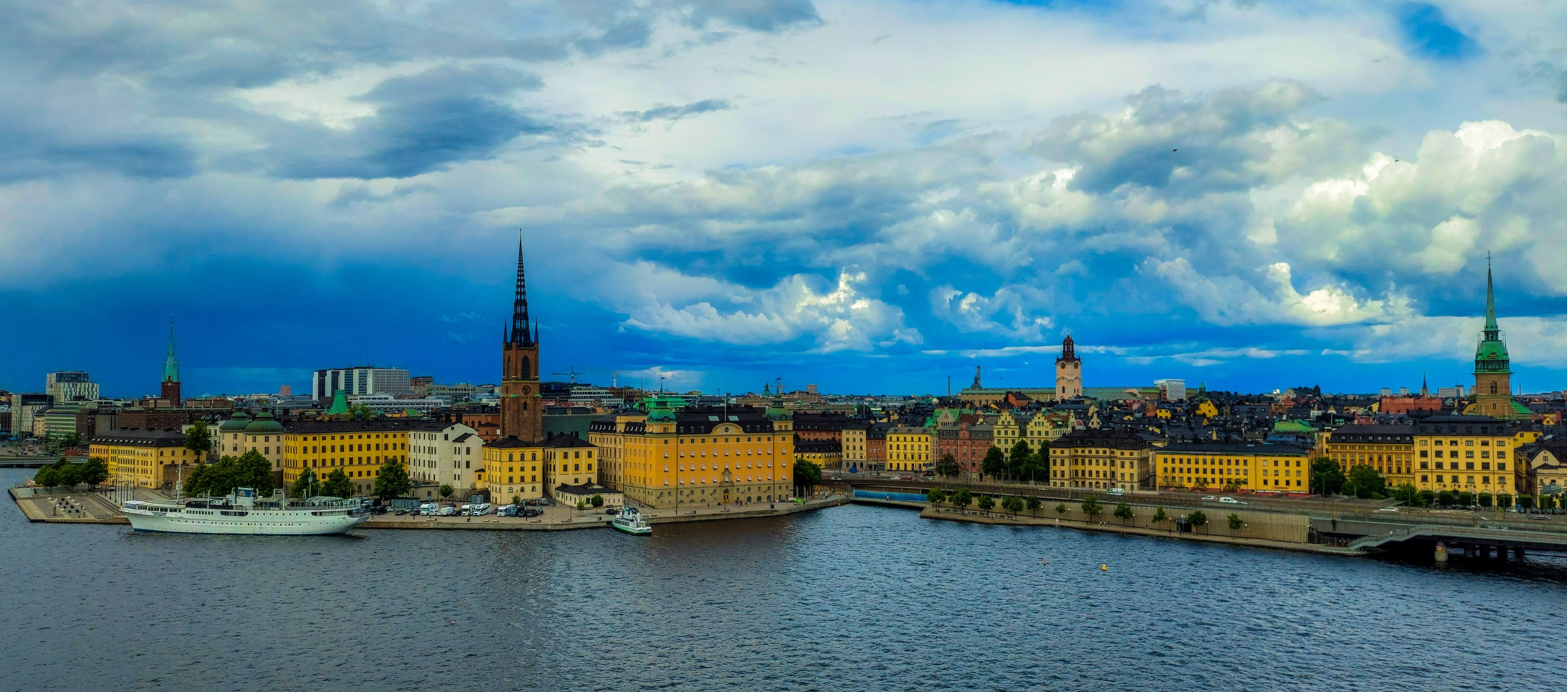 Old town from Mariaberget, Stockholm, Sweden