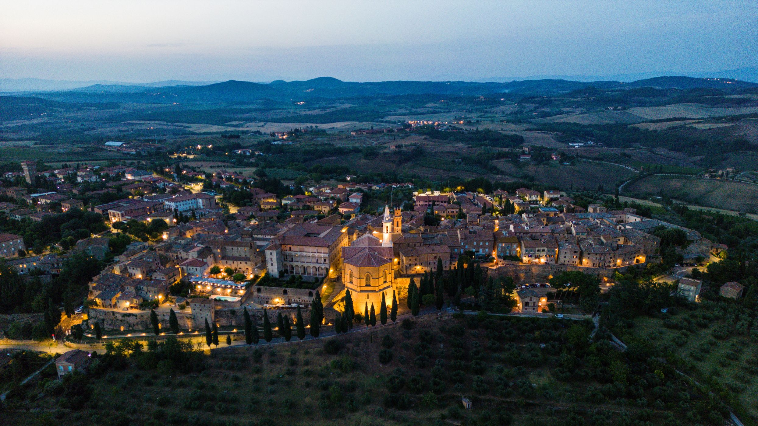 Panoramic Point Pienza, Italy
