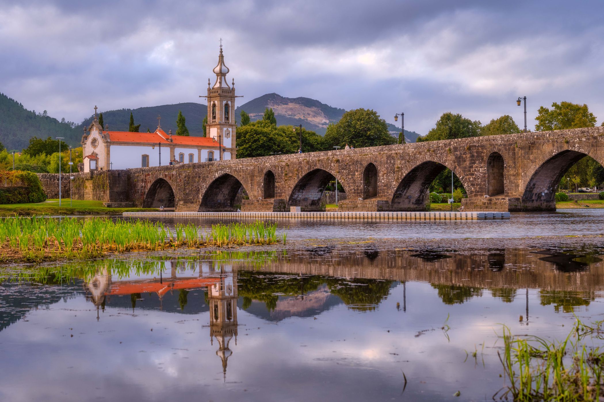 Ponte de Lima - Roman and medieval bridge, Portugal