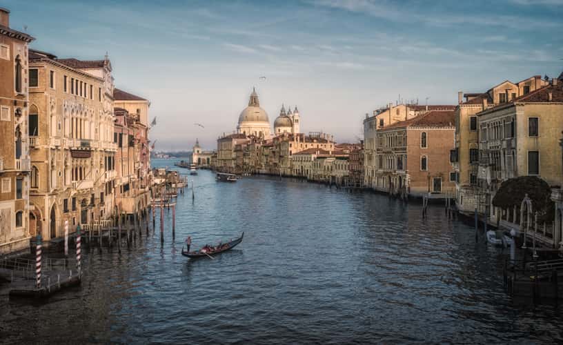 View from Ponte dell'Accademia, Venice