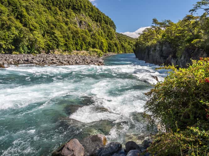 Rapids below Saltos de Petrohué