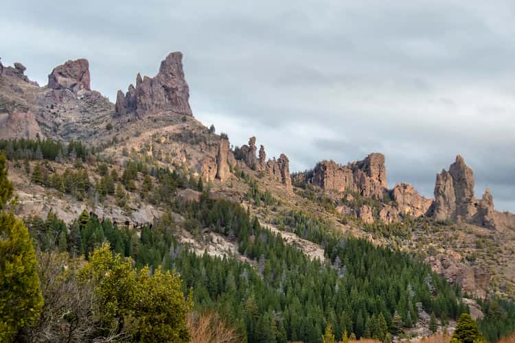 Rocks in Valle Encantado