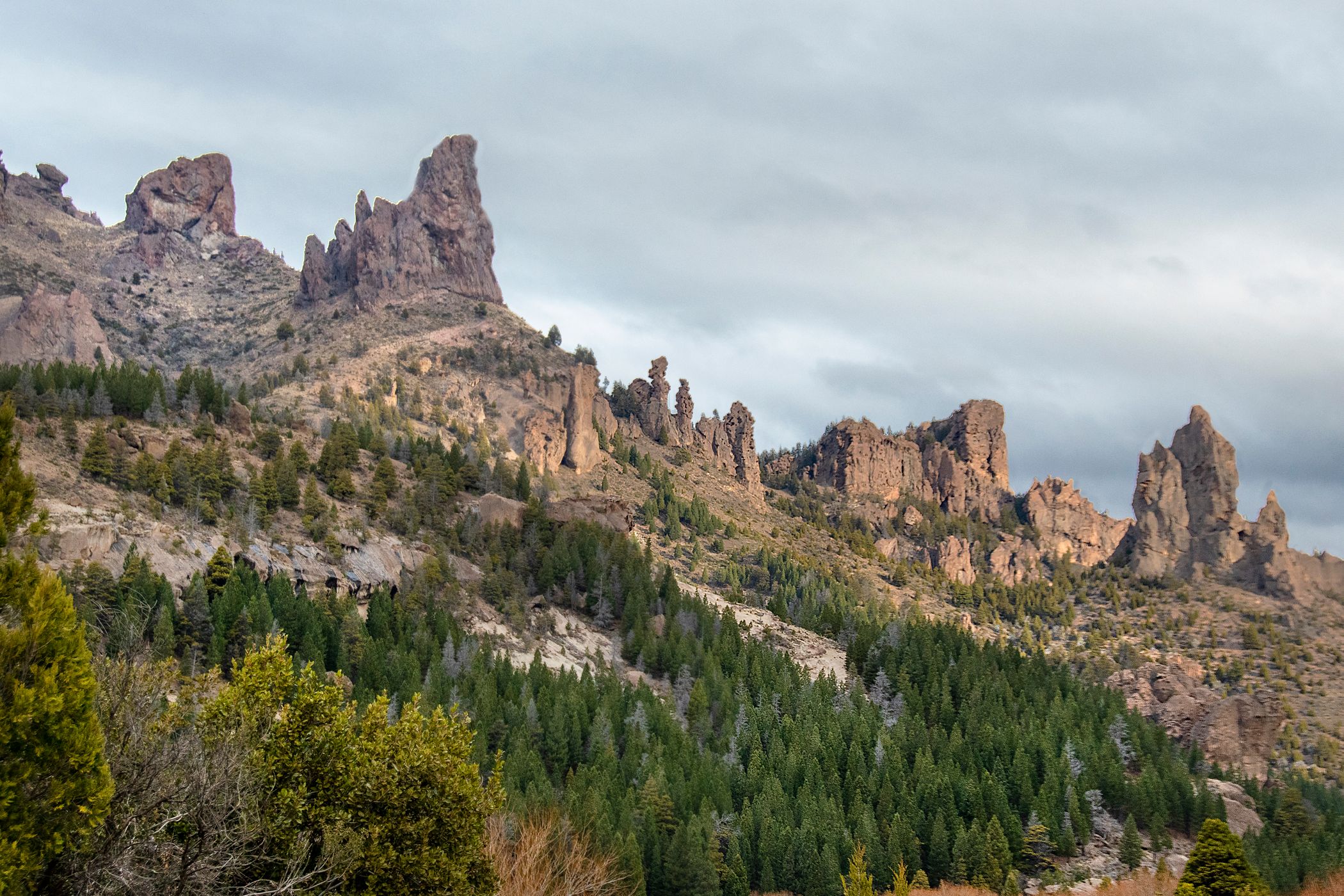 Rocks in Valle Encantado, Argentina