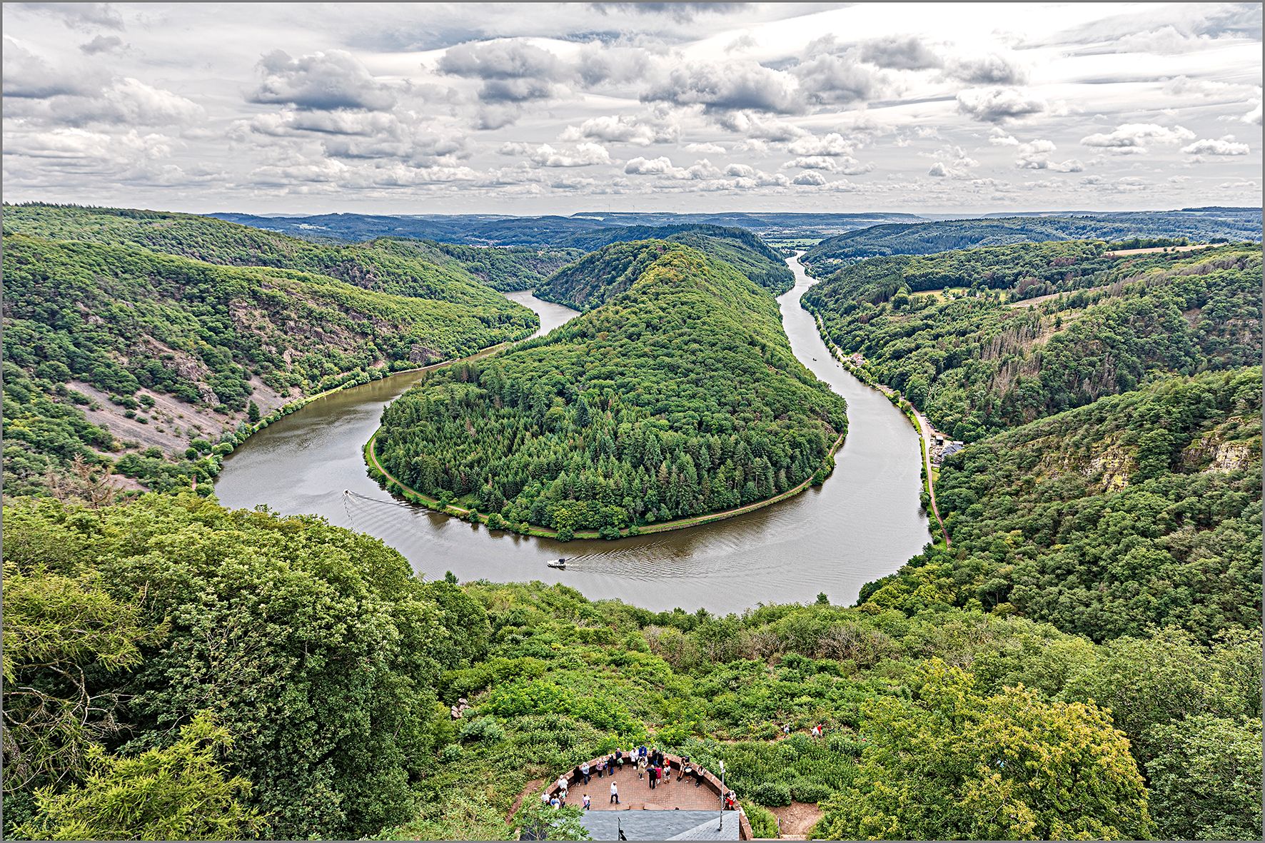 Saarschleife/Saar Loop, Mettlach, Germany