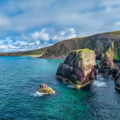 Sea Stacks, Gairloch, Scotland, United Kingdom