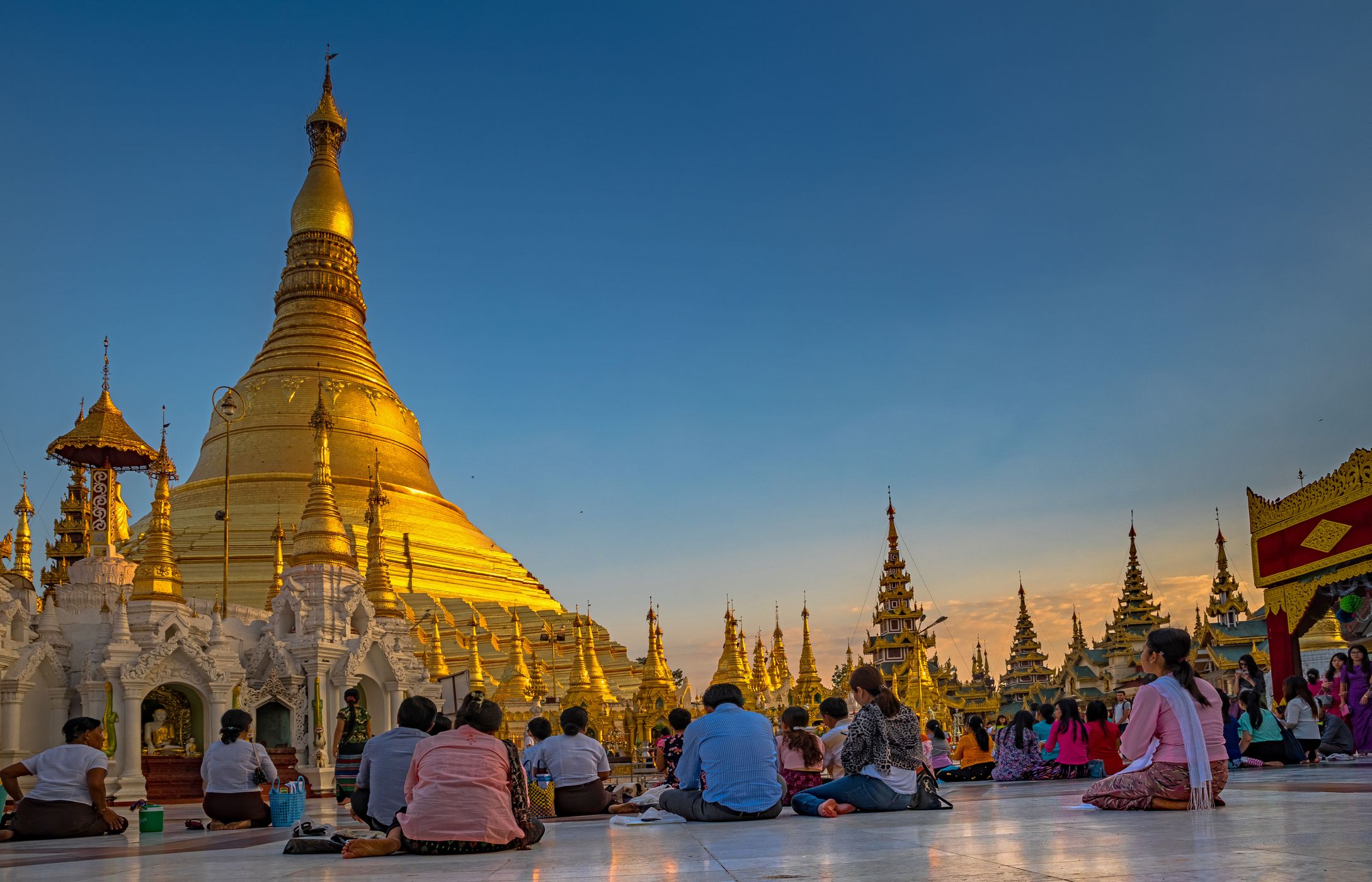 Shwedagon Pagoda, Myanmar