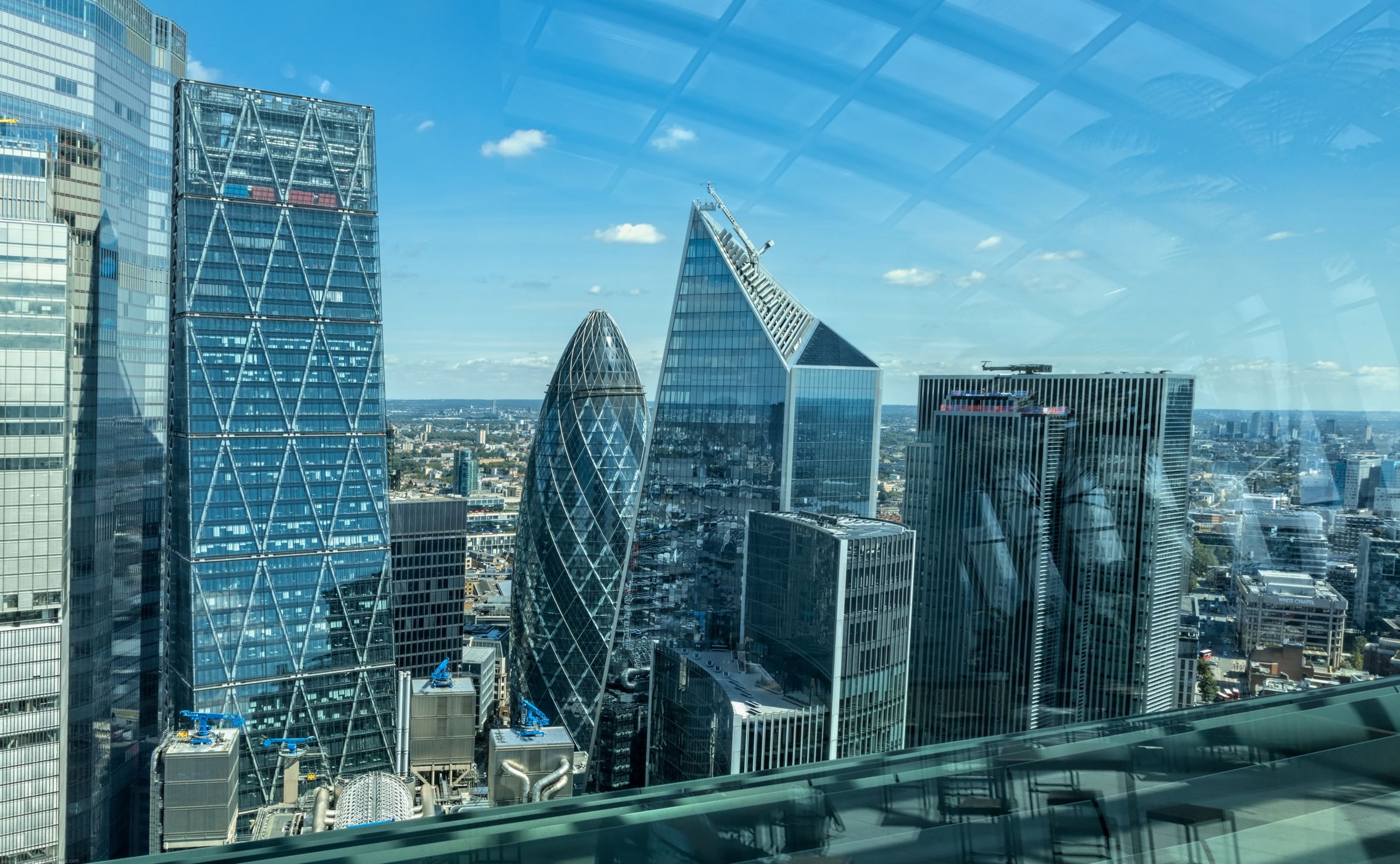 London view from Sky Garden, London, United Kingdom