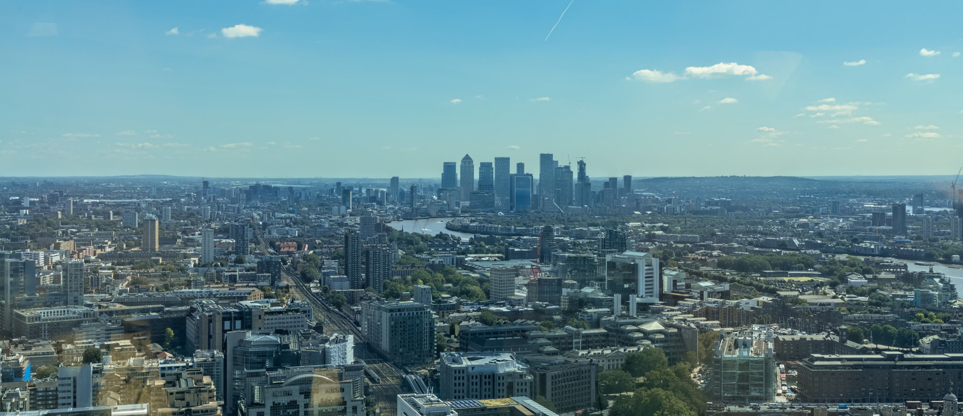London view from Sky Garden, London, United Kingdom