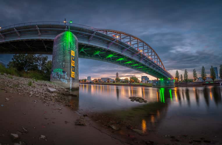 Skyline Arnhem + John Frost bridge