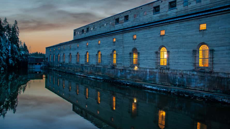 Solbergfoss power station
