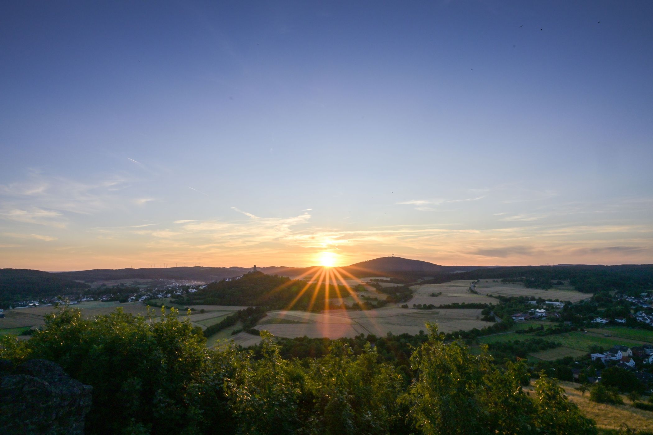 Sundowner Burg Gleiberg, Germany