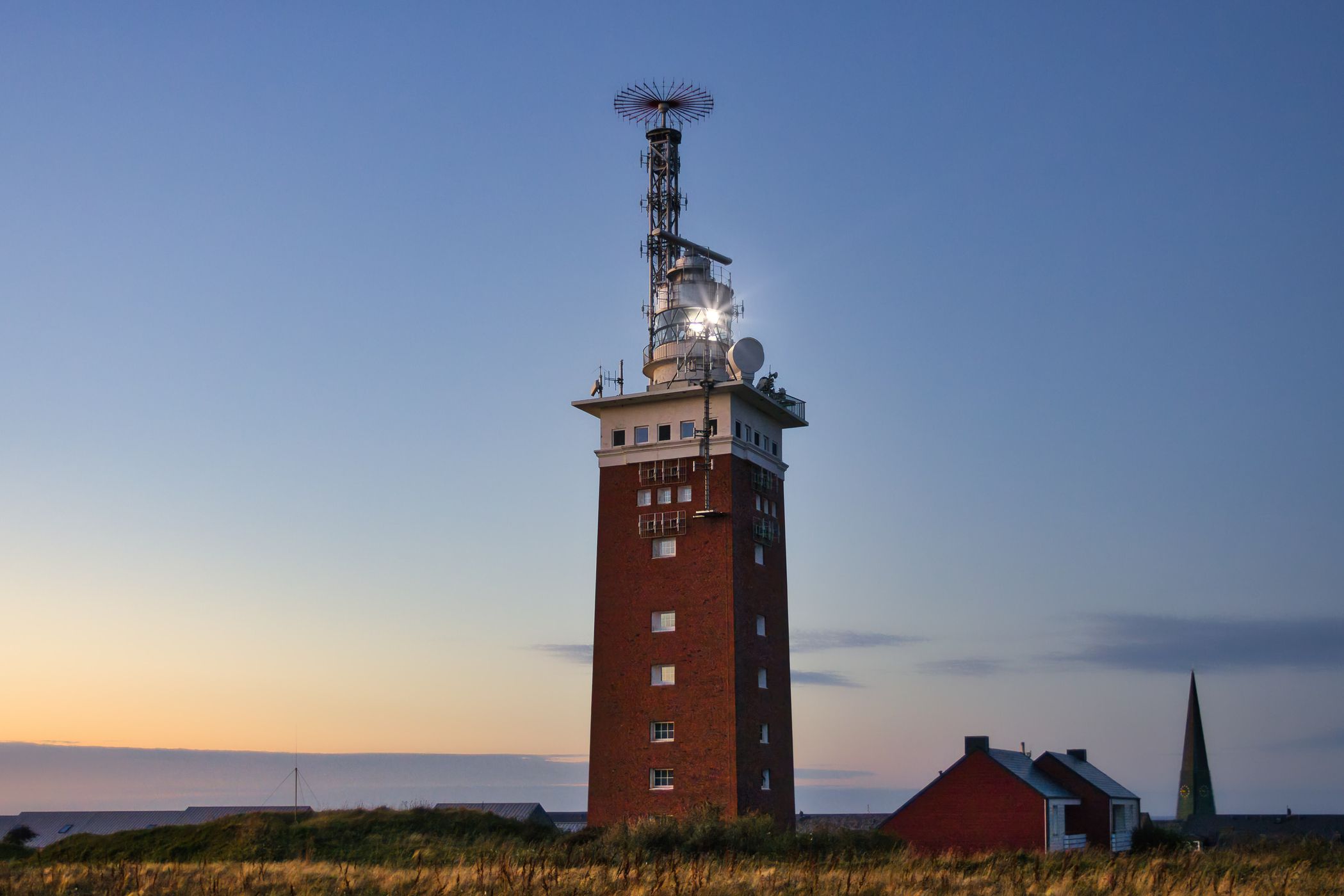 The lighthouse of Helgoland, Germany