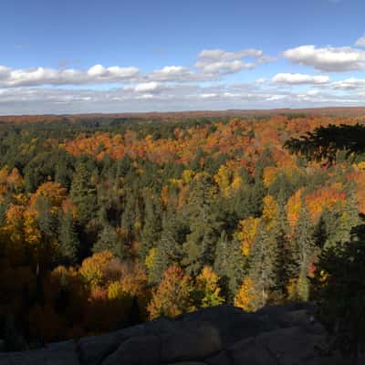 Track and Tower Trail lookout, Canada