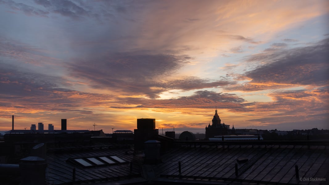 Uspenski skyline from Hotel Haven, Finland