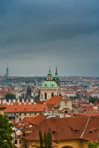 Viewpoint Na Opyši, Prague Castle, Prague