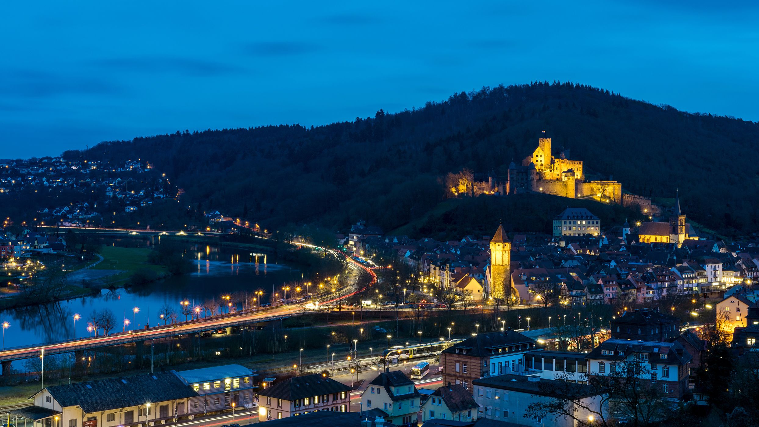 Wertheim City and Castle, Germany