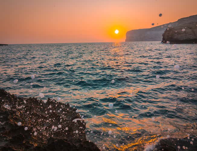 Xlendi Bay Sunset