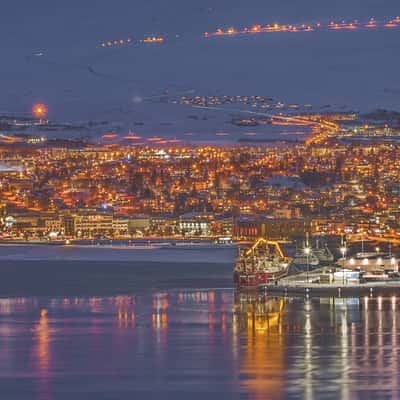 Akureyri panoramic point, Iceland