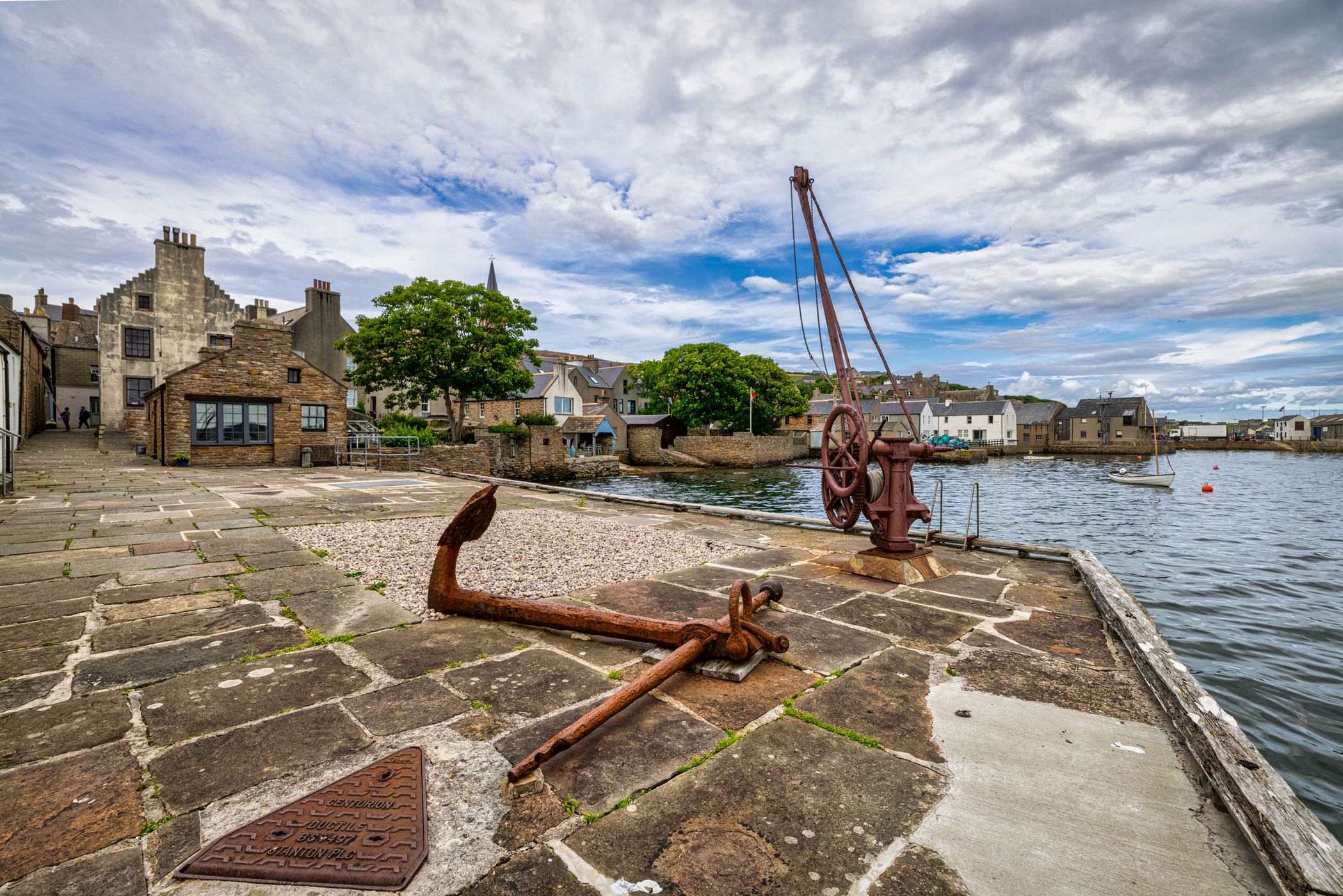 Anchor, Stromness, Orkney Islands, Scotland, UK, United Kingdom