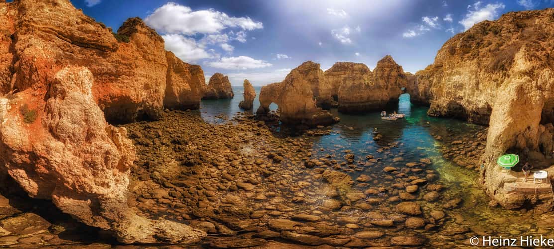 At Cape Bizar, Ponta da Piedade, Algarve