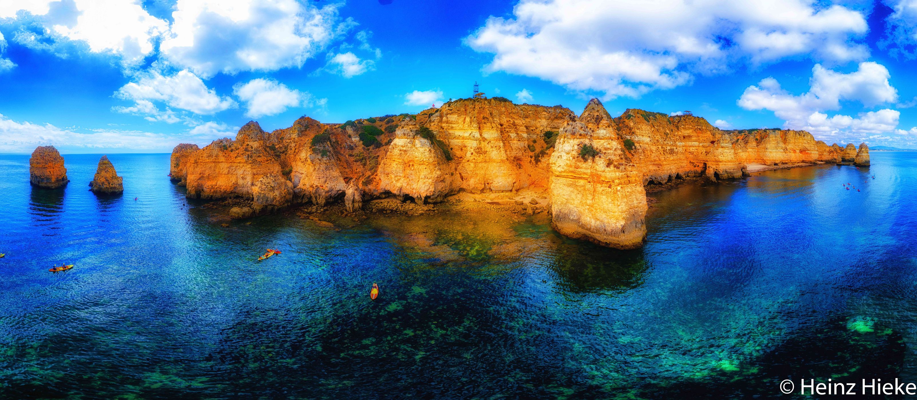 View on Ponta da Piedade, Lagos, Portugal