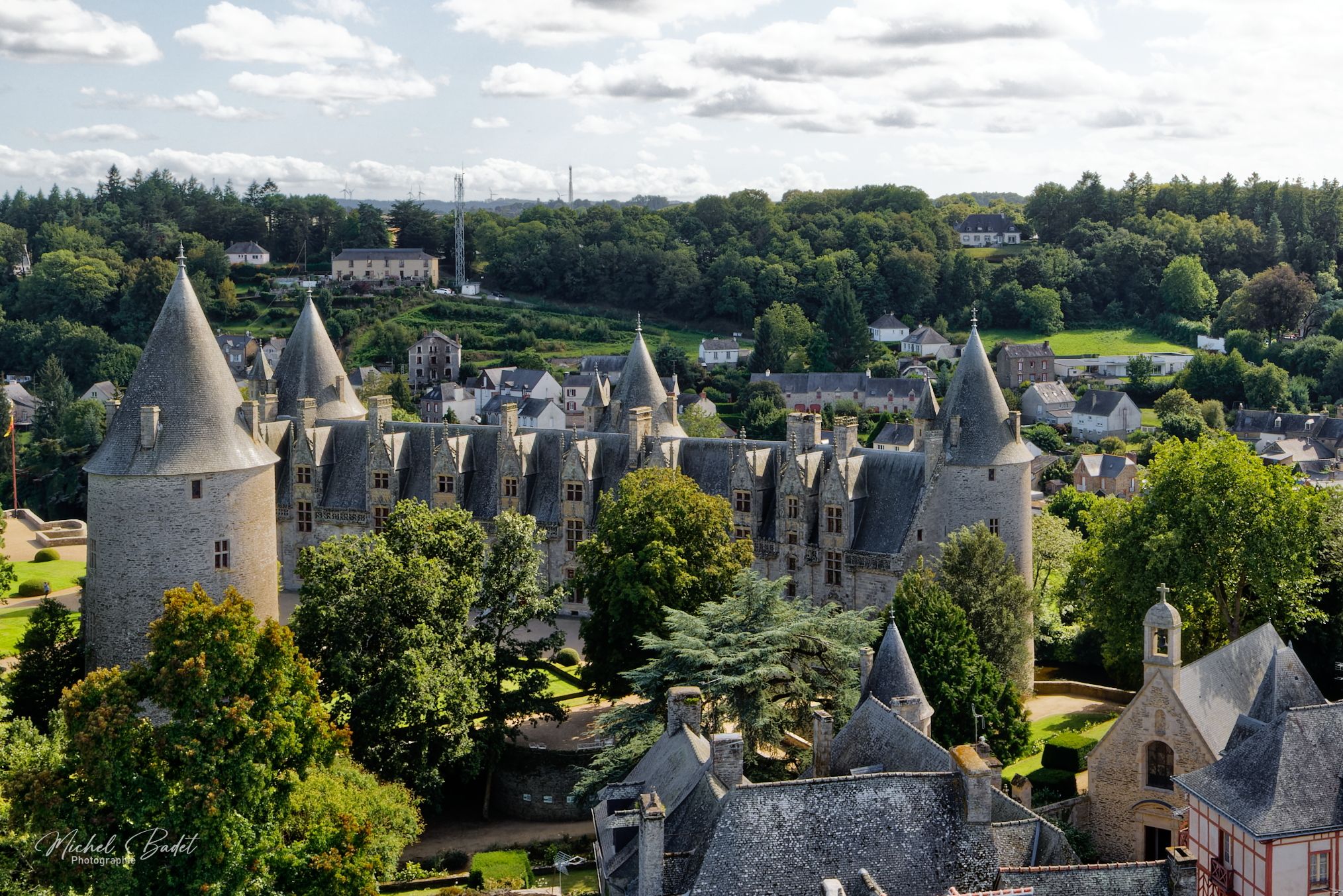 Basilique Notre-Dame du Roncier of Josselin, France