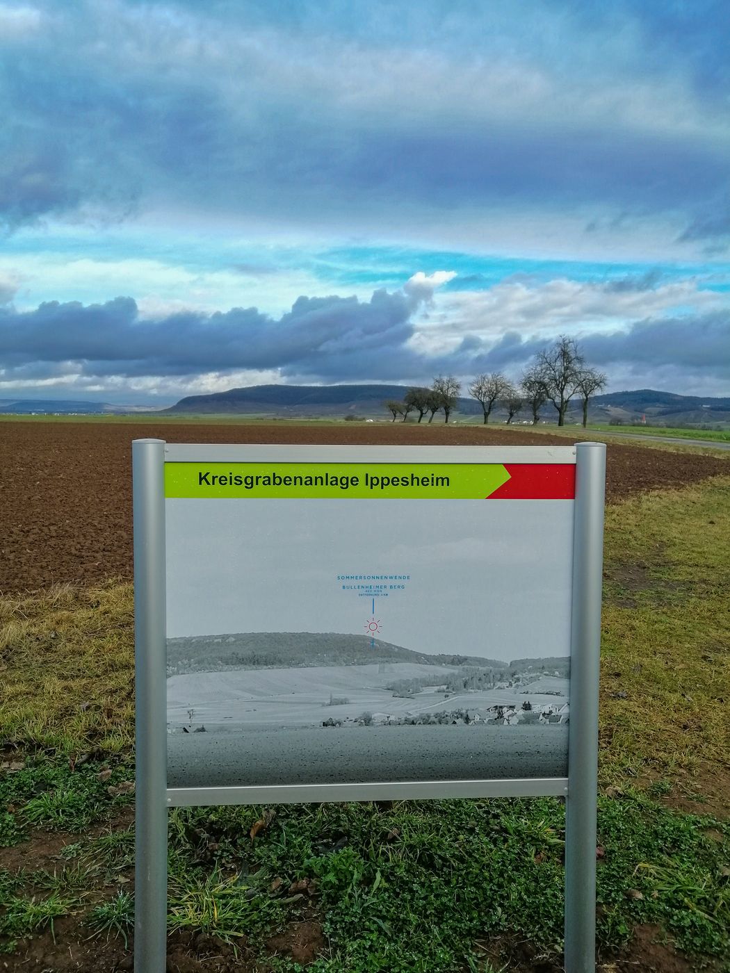Begehbares Modell der Kreisgrabenanlage Ippesheim., Germany